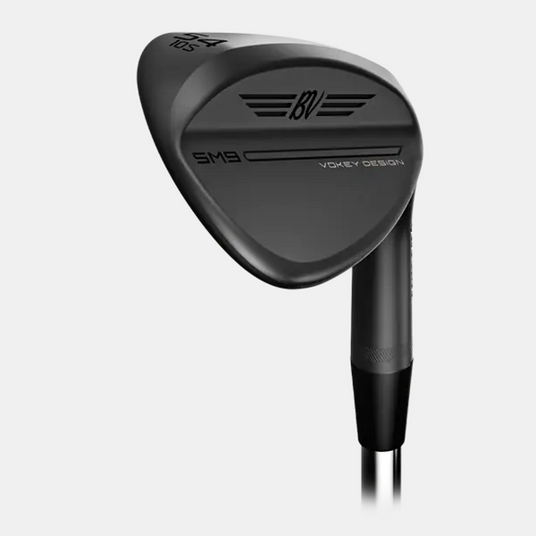 TITLEIST SM9 Vokey Steel Wedge - Jet Black – TheGolfShop.in