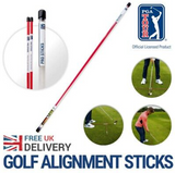 PGA TOUR Golf Alignment Stick Set