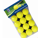 PGA Tour 12 Pcs Yellow Foam Ball