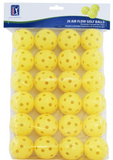 PGA Tour 24 pcs Air Flow Ball Yellow