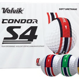 Volviik Condor S4 Golf Balls - DL 360 Multi Colour Pack