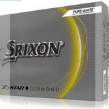 Srixon Z-Star Diamond Golf Balls - White