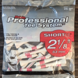 Pride Professional Wooden Golf Tees 2-1/8" - 25 Tees