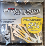 Pride Professional Wooden Golf Tees 2-3/4" - 20 Tees