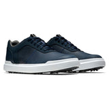 FOOTJOY Men's Contour XW Spiked Shoes - Navy Blue