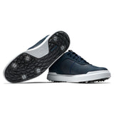 FOOTJOY Men's Contour XW Spiked Shoes - Navy Blue