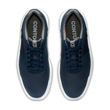 FOOTJOY Men's Contour XW Spiked Shoes - Navy Blue