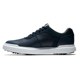 FOOTJOY Men's Contour XW Spiked Shoes - Navy Blue