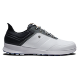 FOOTJOY Men’s Stratos XW Spikeless Golf Shoes – White/Charcoal