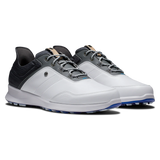 FOOTJOY Men’s Stratos XW Spikeless Golf Shoes – White/Charcoal