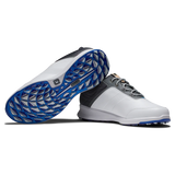 FOOTJOY Men’s Stratos XW Spikeless Golf Shoes – White/Charcoal