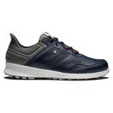 FOOTJOY Men’s Stratos XW Spikeless Golf Shoes – Navy/Grey