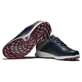FOOTJOY Men’s Stratos XW Spikeless Golf Shoes – Navy/Grey