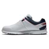 FOOTJOY Men's Pro SL XW Spikeless Golf Shoes - White/Navy