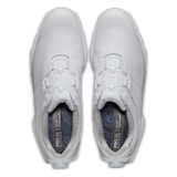 FOOTJOY Men's Pro SL Carbon BOA XW Spikeless Golf Shoes - White/Silver