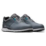 FOOTJOY Men’s Pro SL Sport XW Spikeless Golf Shoes – Grey / Reef Blue