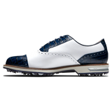 FOOTJOY Men's Premiere Series Tarlow XW Spiked Golf Shoes - White/Navy