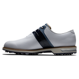 FOOTJOY Men's Premiere Series Packard XW Spiked Golf Shoes - White/Navy