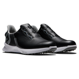 Footjoy Men's Fuel BOA XW Spikeless Golf Shoes - Black