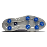 FOOTJOY Men's Traditions - Shield Tip XW Spiked Golf Shoes - White