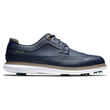 FOOTJOY Men's Traditions - Shield Tip XW Spiked Golf Shoes - Black