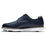 FOOTJOY Men's Traditions - Shield Tip XW Spiked Golf Shoes - Black