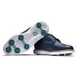 FOOTJOY Men's Traditions - Shield Tip XW Spiked Golf Shoes - Black