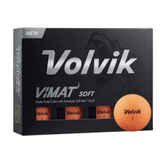 Volvik  Vimat Soft Golf Balls -Orange Colour ( Pack of 12)