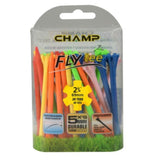 Champ Fly Tee Multicoloured- 2-3/4th Inches Pack of 30