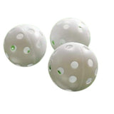 Pride Sports Perforated Practise Golf Balls White