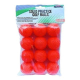 Pride Sports Solid Practise Golf Balls Orange