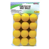 Pride Sports Foam Practise Golf Balls -Yellow