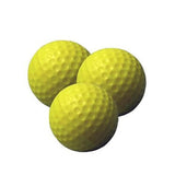 Pride Sports Foam Practise Golf Balls -Yellow