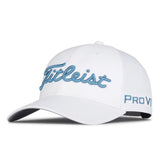 TITLEIST Women’s Tour Performance Adjustable Cap - White/Blue