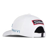 TITLEIST Women’s Tour Performance Adjustable Cap - White/Blue