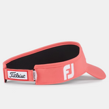 TITLEIST Men's Tour Performance Adjustable Visor - Coral