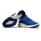 FOOTJOY Flex XP Junior Boy's MD Spikeless Golf Shoes - Blue