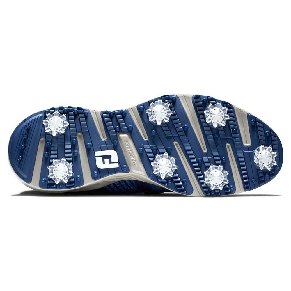 FOOTJOY Men's HyperFlex XW Spiked Golf Shoes - Navy Blue
