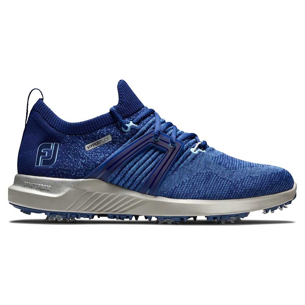FOOTJOY Men's HyperFlex XW Spiked Golf Shoes - Navy Blue