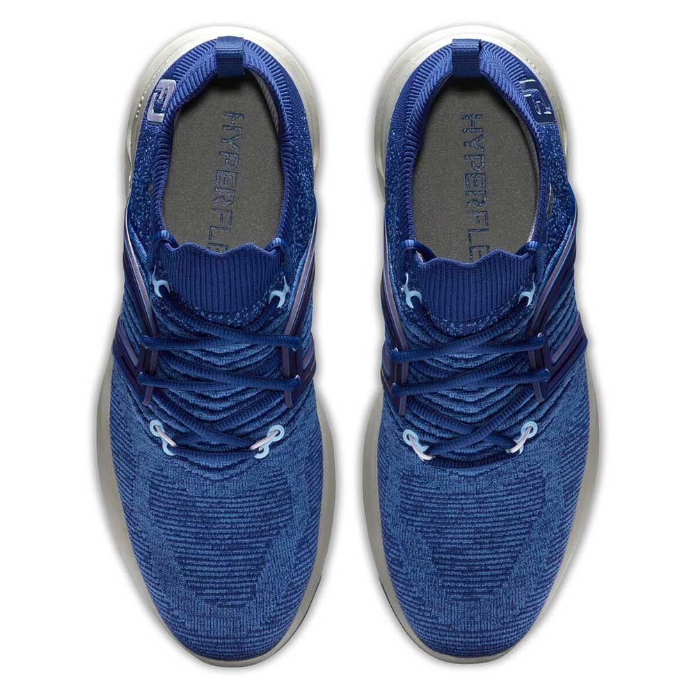 FOOTJOY Men's HyperFlex XW Spiked Golf Shoes - Navy Blue